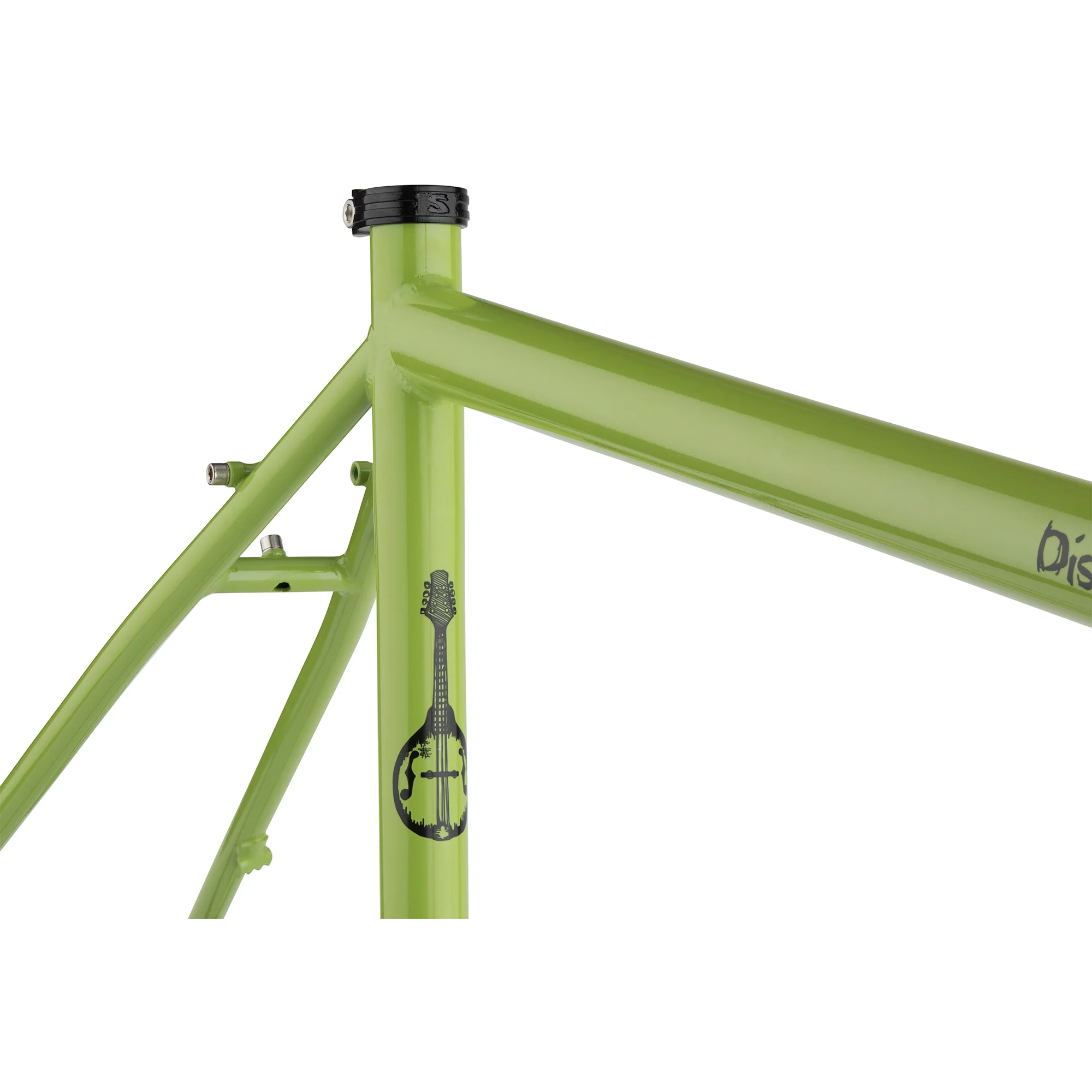 Disc Trucker 26" Frameset - Pea Lime Soup - Image 3