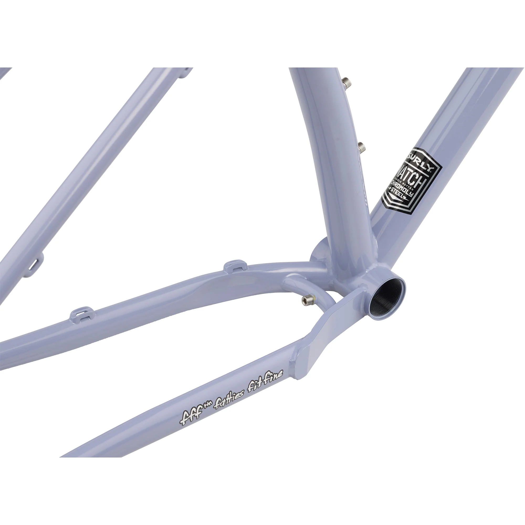 Grappler Frameset - Purple Dust Bunny - Image 4